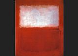 White Canvas Paintings - White over Red3